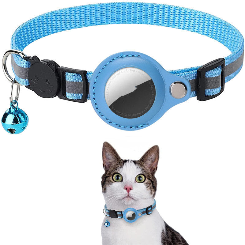 Reflective Collar - w/ Waterproof AirTag Holder