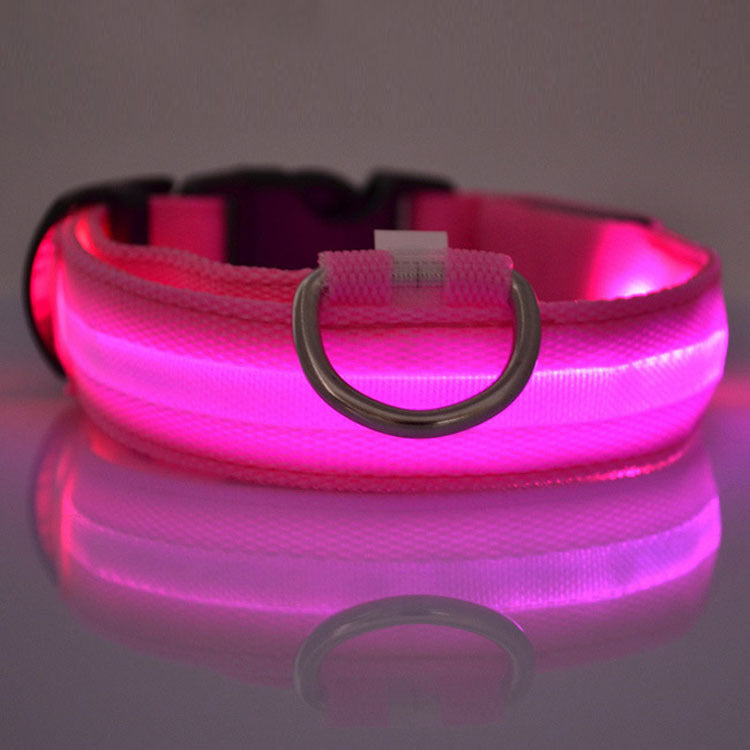 Glow-Up Pup: Bright LED Safety Collar