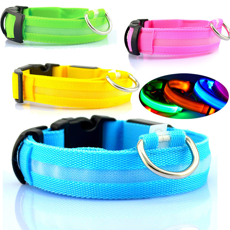 Glow-Up Pup: Bright LED Safety Collar