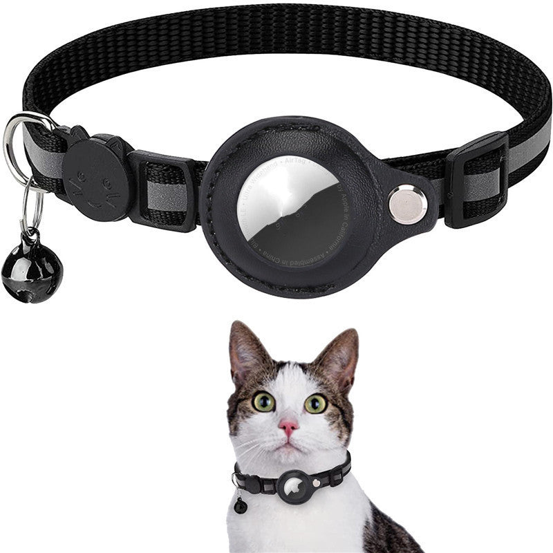 Reflective Collar - w/ Waterproof AirTag Holder
