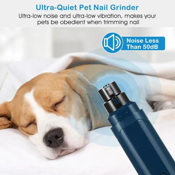 Pro Pet Nail Grinder, Quiet, Safe, Rechargeable
