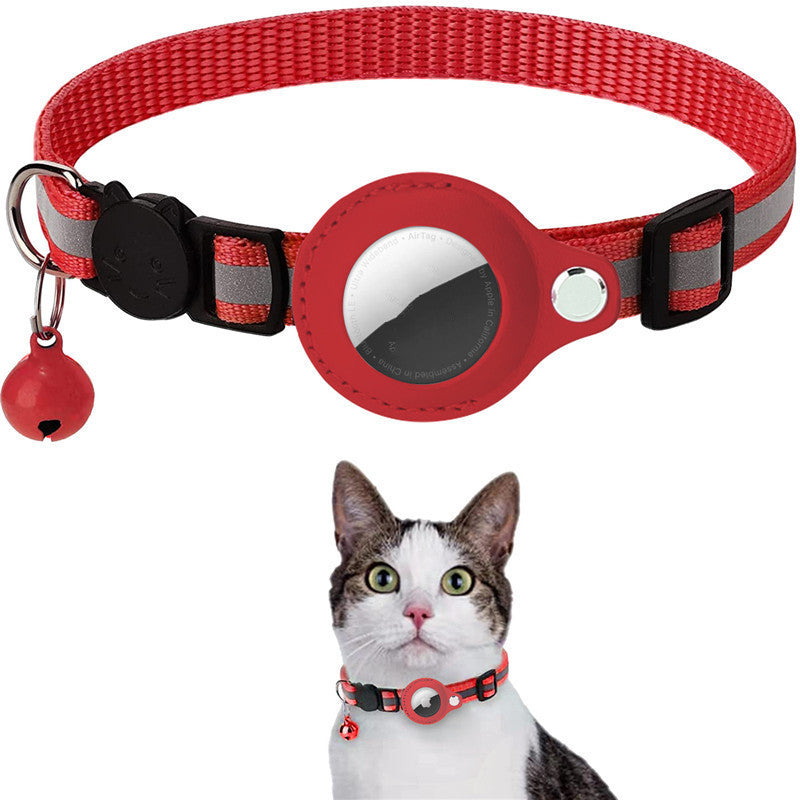 Reflective Collar - w/ Waterproof AirTag Holder