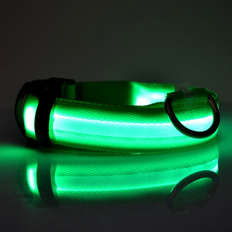 Glow-Up Pup: Bright LED Safety Collar